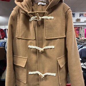 Uniqlo JW ANDERSON Camel Toggle Coat